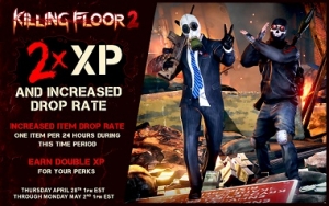 Killing Floor 2 - Double XP nášup s dropem a mapou navrch